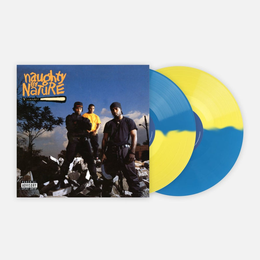 Naughty by Nature 30th Anniversary Exclusive Club Edition Blue & Yellow Color Vinyl LP
