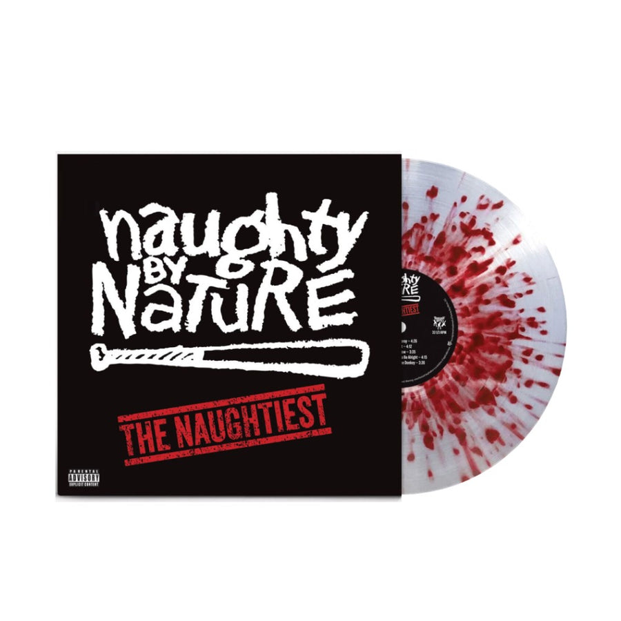 Naughty by Nature - The Naughtiest Exclusive Limited Red Splatter Color Vinyl LP