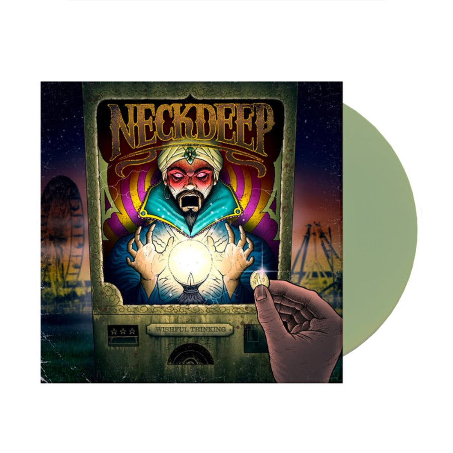 Neck Deep - Wishful Thinking Exclusive Limited Autographed Glow In The Dark Color Vinyl LP