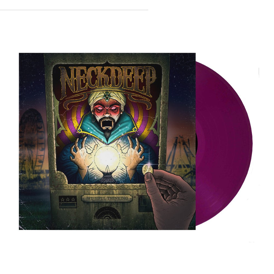 Neck Deep - Wishful Thinking Exclusive Limited Edition Transparent Purple Color Vinyl LP Record