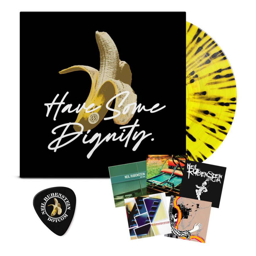 Neil Rubenstein - Have Some Dignity Exclusive Limited Edition Opaque Yellow/Black Splatter Color Vinyl LP