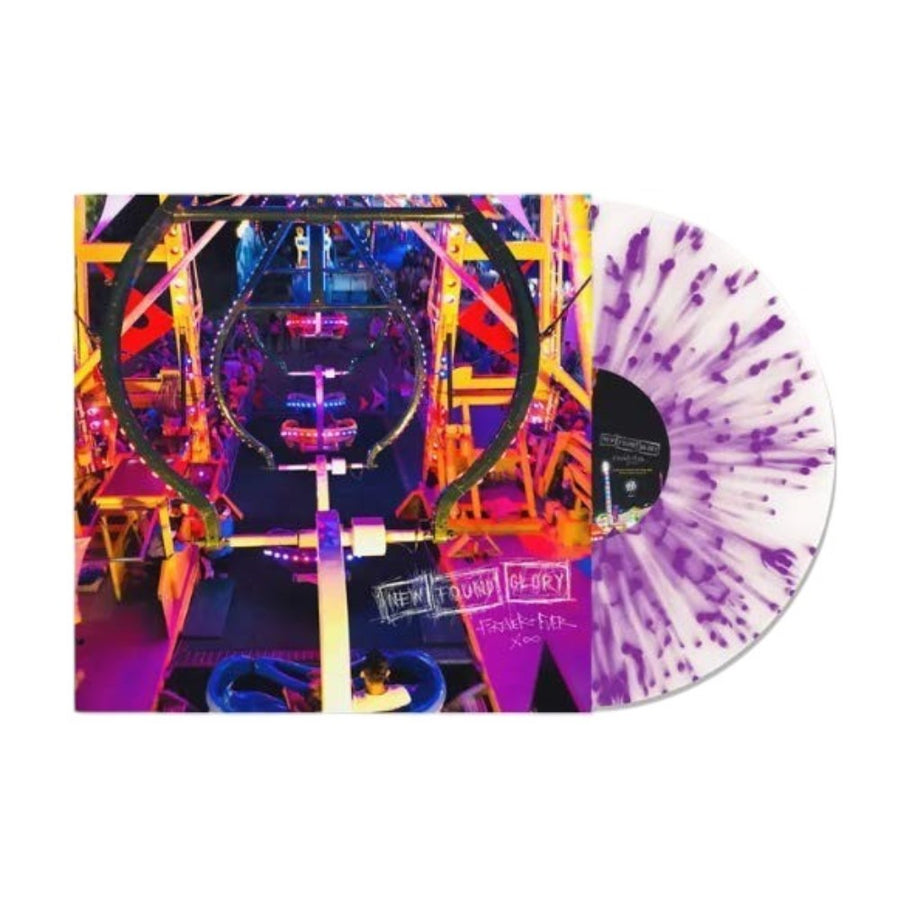 New Found Glory - Forever And Ever X Infinity Exclusive Limited Clear/Purple Splatter Color Vinyl LP