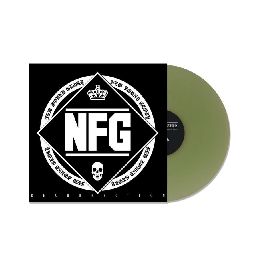 New Found Glory - Resurrection Exclusive Limited Coke Bottle Green Color Vinyl LP