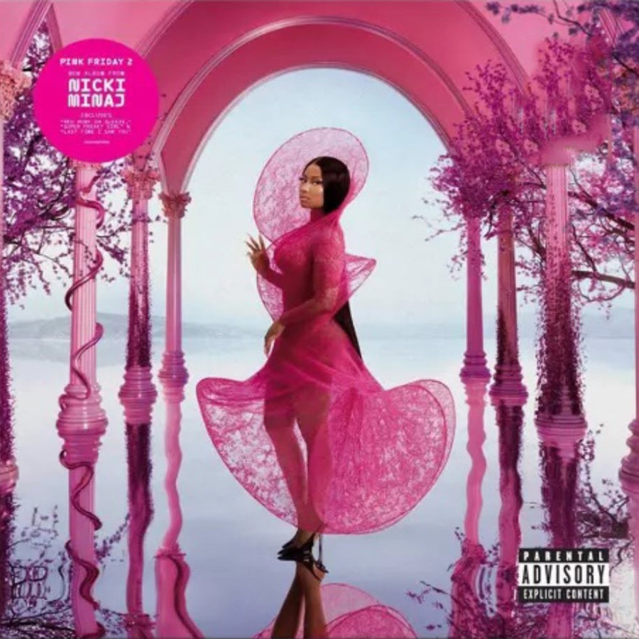 Nicki Minaj - Pink Friday 2 Exclusive Limited Pink Marble Color Vinyl LP