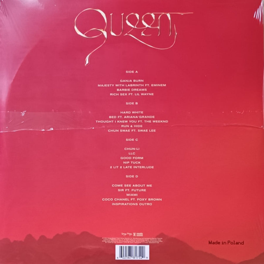 Nicki Minaj - Queen Exclusive Limited Transparent Orange Color Vinyl 2x LP [Open Box]