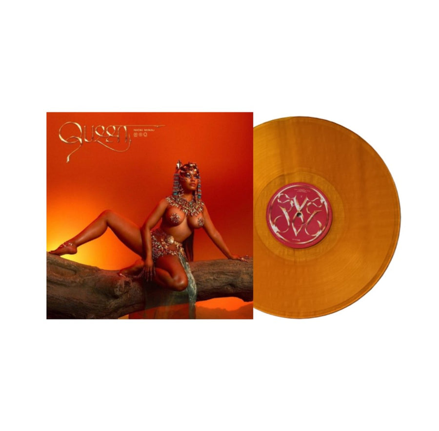 Nicki Minaj - Queen Exclusive Limited Transparent Orange Color Vinyl 2x LP [Open Box]