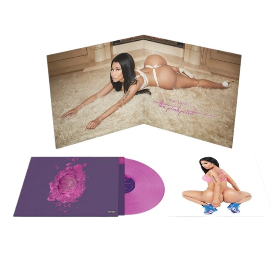 Nicki Minaj - The Pinkprint Exclusive Limited Opaque Violet Color Vinyl 2x LP