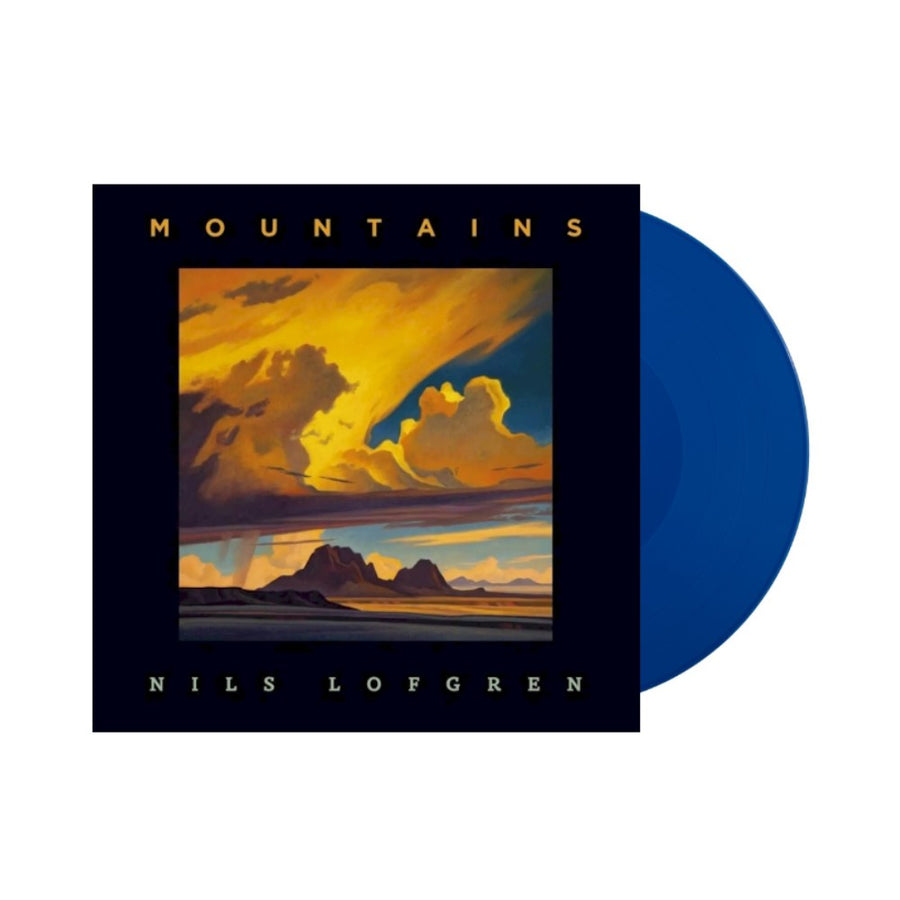 Nils Lofgren - Mountains Exclusive Limited Edition Blue Color Vinyl LP Record