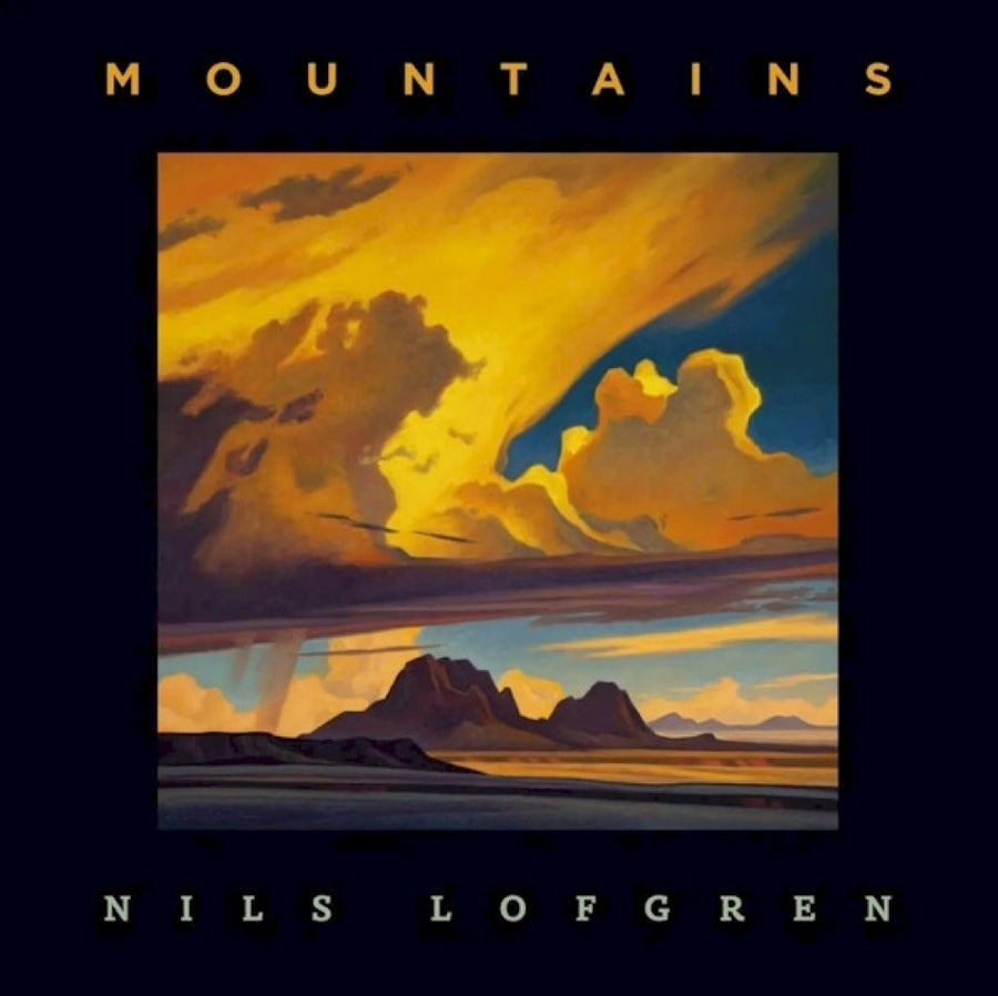 Nils Lofgren - Mountains Exclusive Limited Edition Blue Color Vinyl LP Record