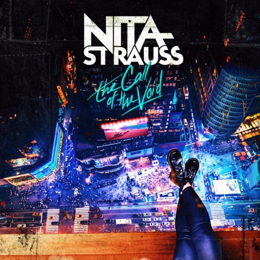 Nita Strauss - The Call of the Void Exclusive Cyan/Purple/Black Tri-Color Vinyl 2x LP Limited Edition #750 Copies