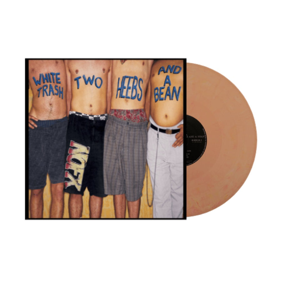 NOFX - White Trash, Two Heebs and a Bean Exclusive Peach Vinyl LP Limited Edition #500 Copies