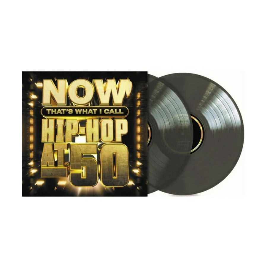NOW Hip-Hop 50th Anniversary Exclusive Limited Translucent Black Ice Color Vinyl 2x LP