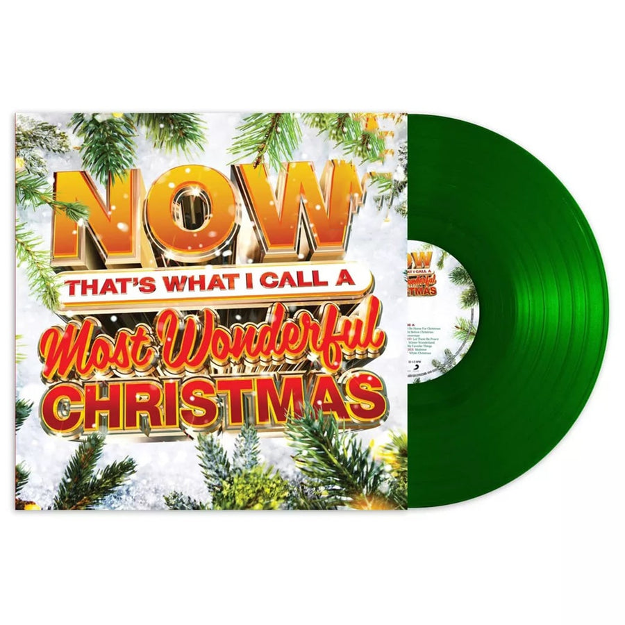 Now Most Wonderful Christmas Exclusive Limited Edition Green Color Vinyl LP Record