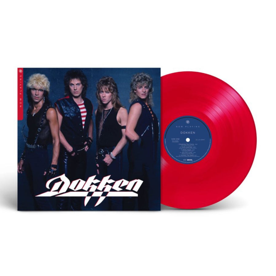 Now Playing - Dokken Exclusive Limited Edition Burning Like A Flame Red Color Vinyl LP Record