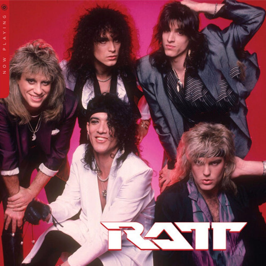 Now Playing - Ratt Exclusive Limited Edition Round & Round Red Color Vinyl LP Record