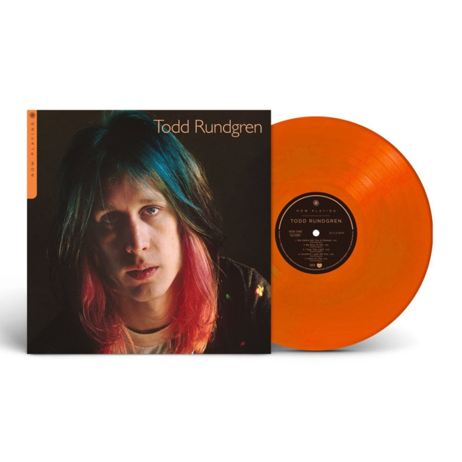 Todd Rundgren Colors Now Playing - Todd Rundgren Exclusive Limited Edition Orange Color LP ...