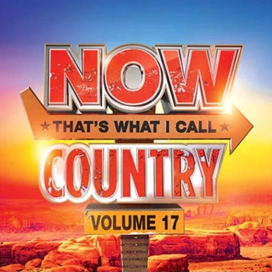 NOW That’s What I Call Country Volume 17 Exclusive Limited Orange Color Vinyl LP