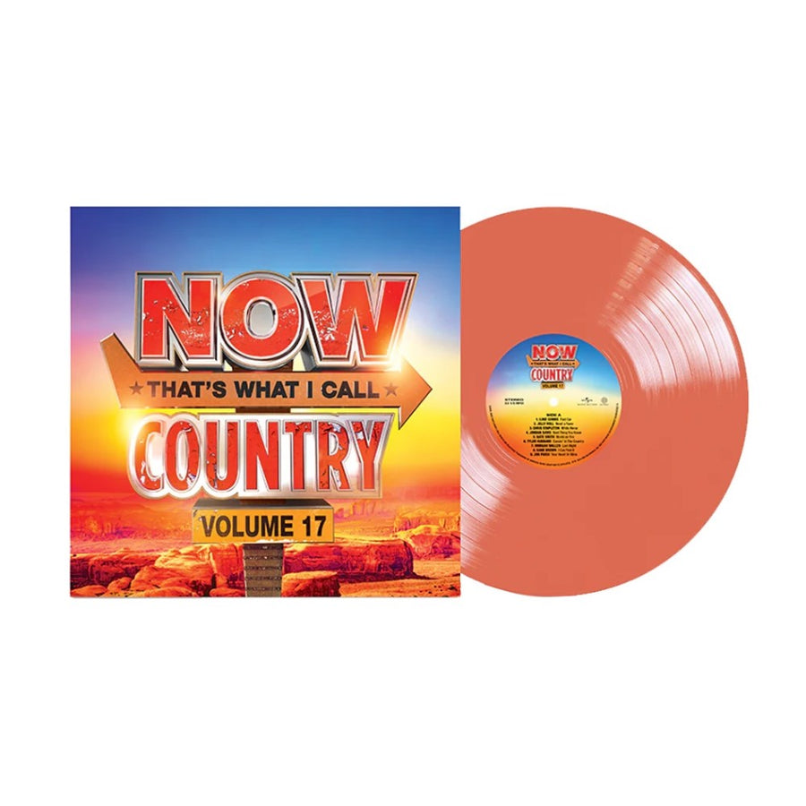 NOW That’s What I Call Country Volume 17 Exclusive Limited Orange Color Vinyl LP