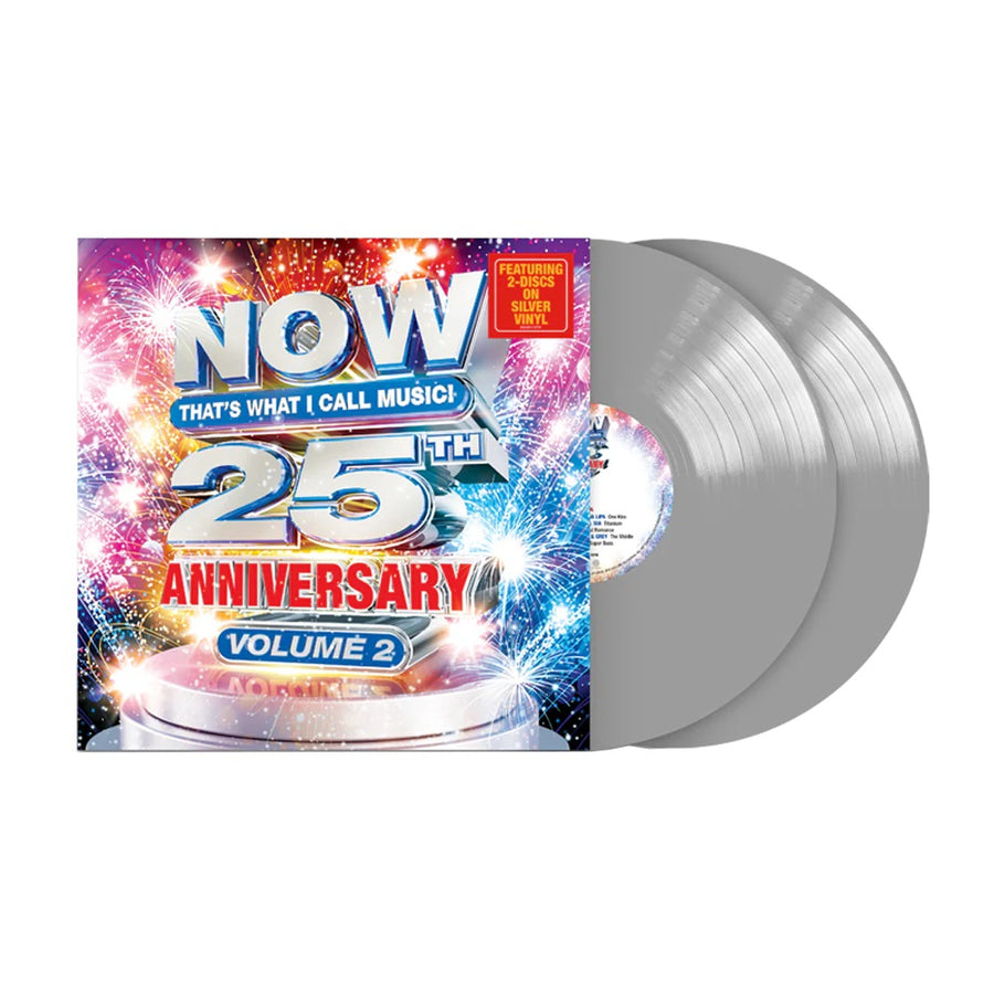 NOW That's What I Call Music 25th Anniversary Vol. 2 Exclusive Limited Silver Color Vinyl 2x LP