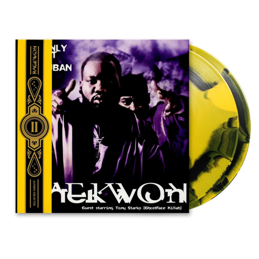 Raekwon Only Built for Cuban Linx Part II Black Yellow Swirl Vinyl 2LP