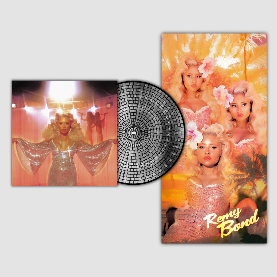 Remy Bond Summer Song (1-Year Anniversary) Disco Ball Zoetrope Picture Disc Vinyl LP (12×24 Full Color Poster)