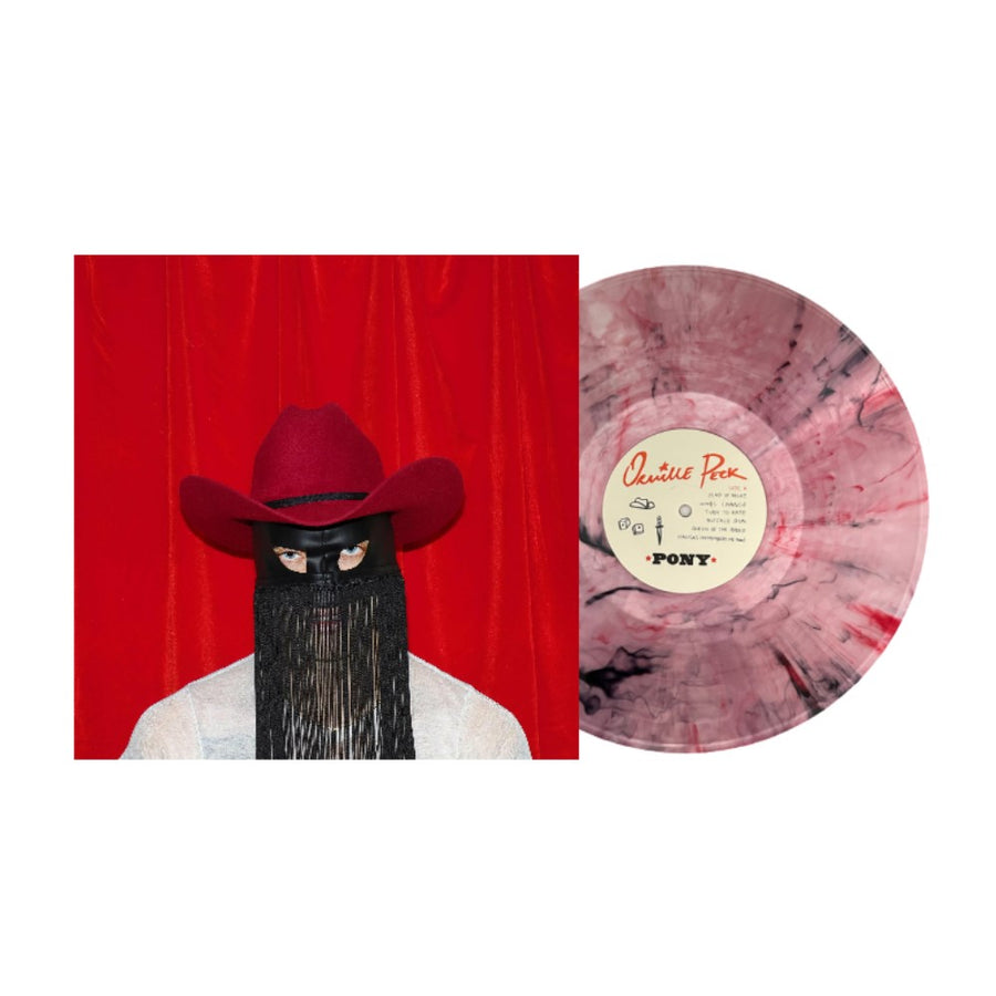 Orville Peck - Pony Exclusive Limited Clear/Black/Red Hi-Melt Color Vinyl LP