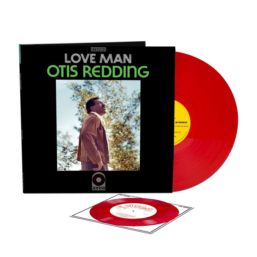 Otis Redding - Love Man + Promo EP Exclusive Limited Edition Rhino Red Color Vinyl LP Record