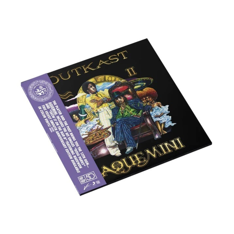 Outkast - Aquemini 25 Year Anniversary Exclusive Limited Gold/Magenta/Green Galaxy Color Vinyl 3x LP + OBI