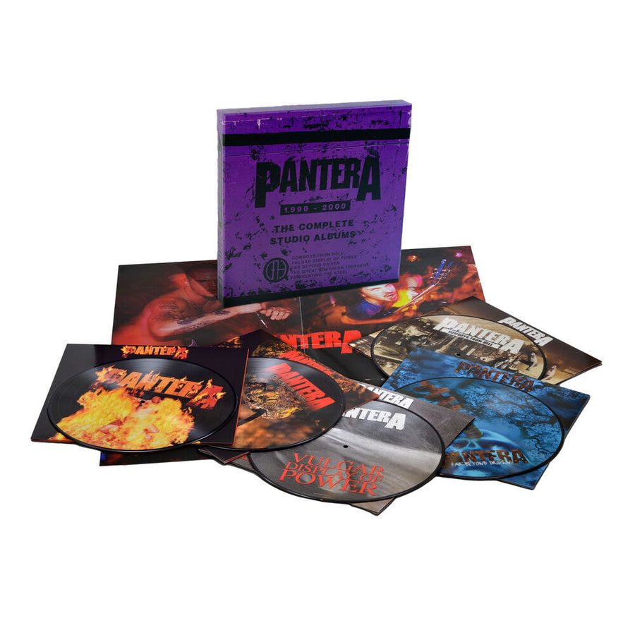 Pantera - The Complete Studio Albums 1990-2000 Exclusive Limited Edition Picture Disc Boxed Set