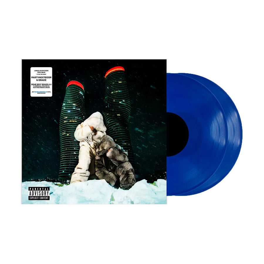 PARTYNEXTDOOR, Drake - $ome $exy $ongs 4 U Exclusive Translucent Blue 2LP Vinyl