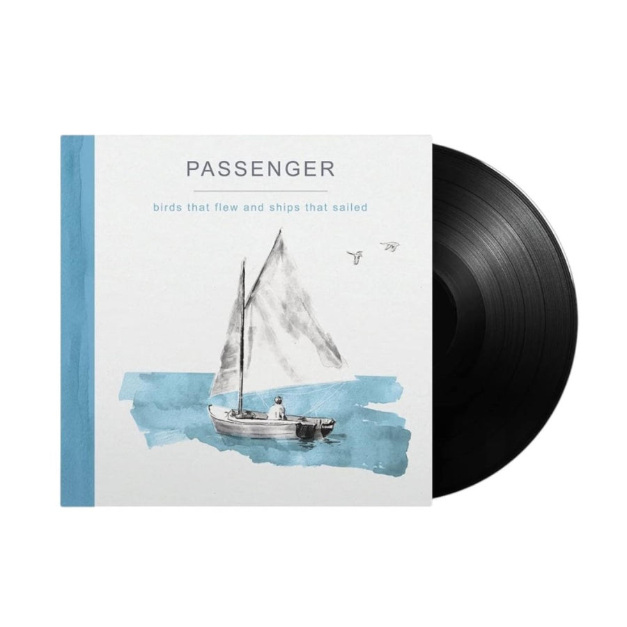 Passenger - Birds That Flew And Ships That Sailed Exclusive Limited Black Color Vinyl LP + Signed Cover