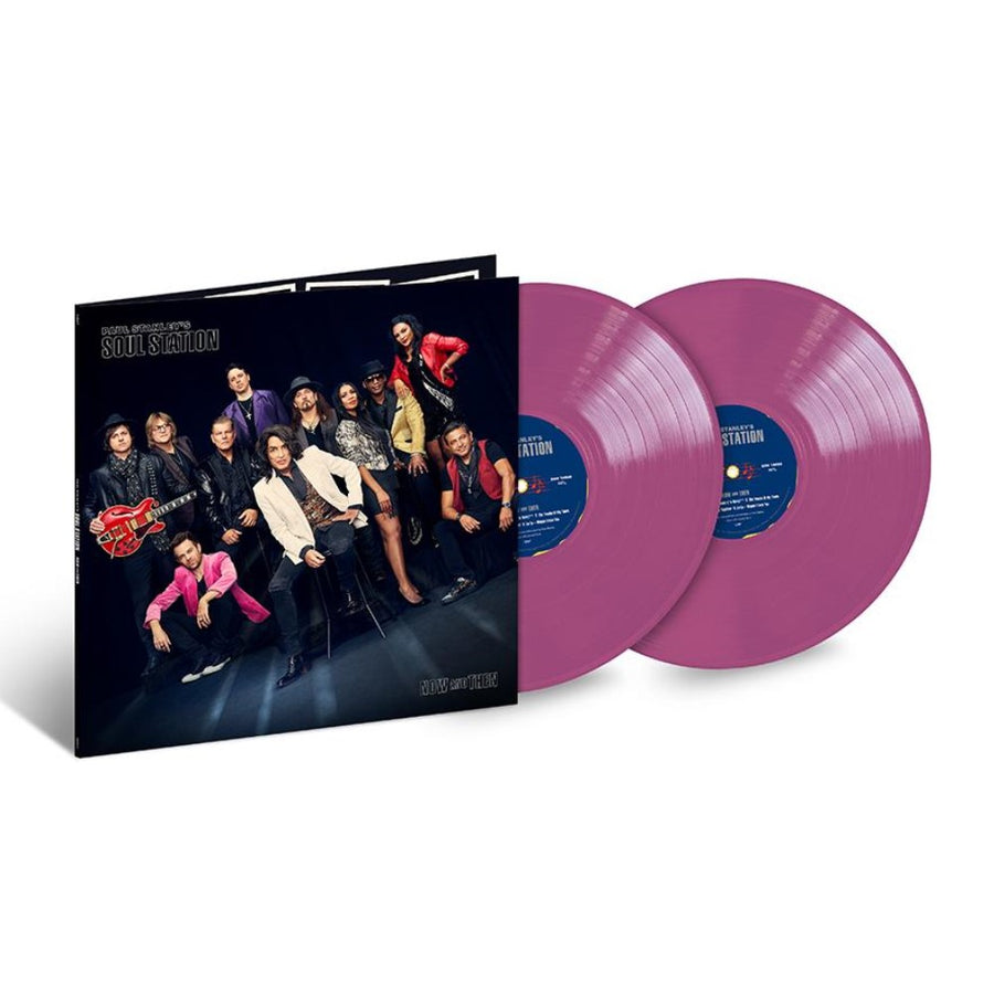 Paul Stanley's Soul Station - Now and Then Exclusive Limited Opaque Violet Color Vinyl 2x LP