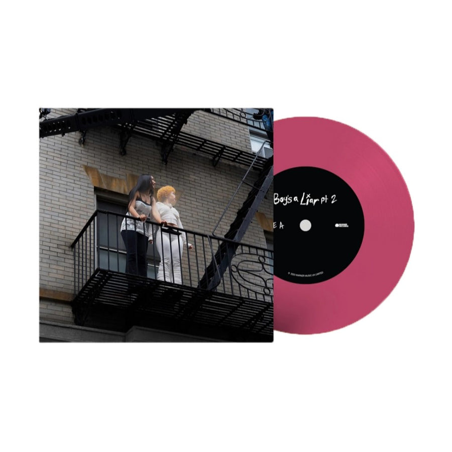 PinkPantheress & Ice Spice - Boys A Liar Pt. 2 Exclusive Limited 7” Pink Color Vinyl LP