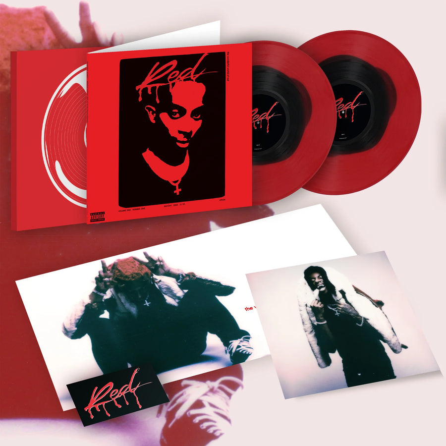 Playboi Carti - Whole Lotta Red Exclusive Black in Red Color Vinyl 2LP