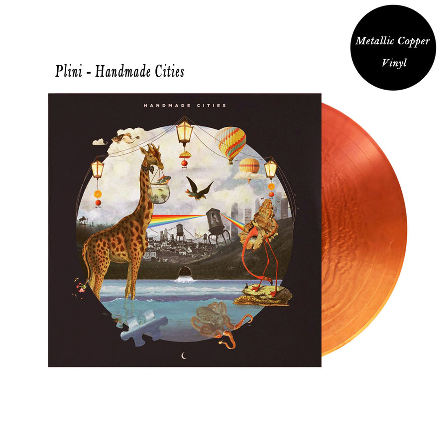 PLINI - Handmade Cities Exclusive Limited Metallic Copper Ripple Color Vinyl LP