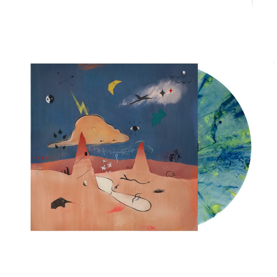 PLINI - Mirage Exclusive Limited Light/Sea Blue/Neon Green Mix Color Vinyl LP