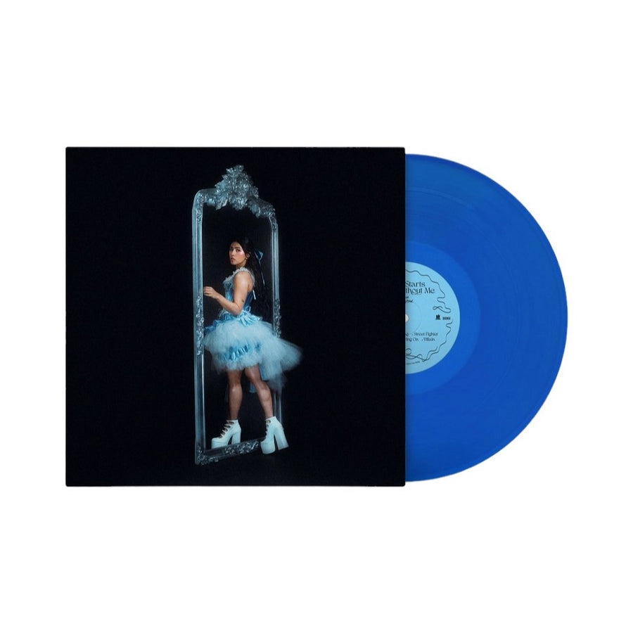 Pom Pom Squad - Mirror Starts Moving Without Me Exclusive Limited Transparent Blue Color Vinyl LP