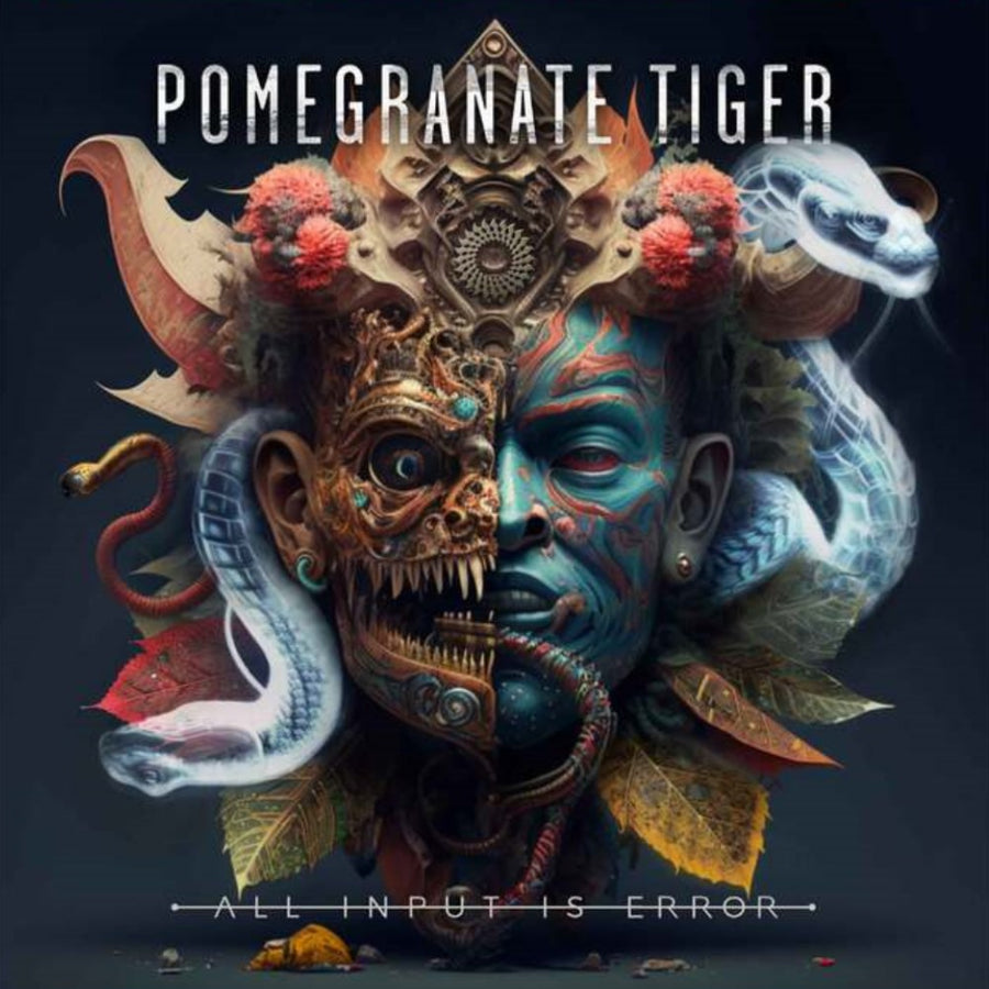 Pomegranate Tiger - All Input Is Error Exclusive Translucent Ruby/Blue/Purple Splatter Color Vinyl LP