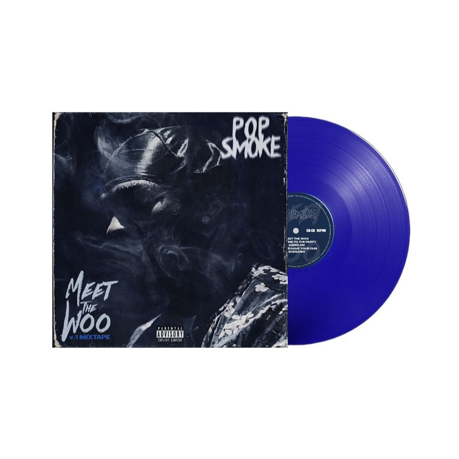 Pop Smoke - Meet the Woo (5 Year Anniversary) Exclusive Limited Woo Blue Color Vinyl LP