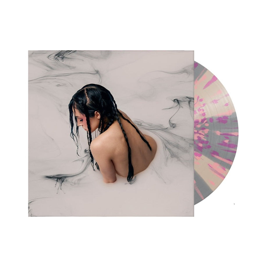 Poppy - Negative Spaces Exclusive Limited Silver/Bone Cornetto/Pink/Purple Splatter Color Vinyl LP