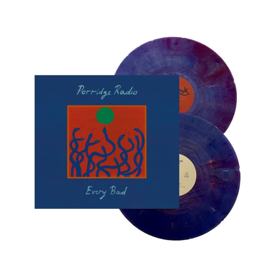 Porridge Radio - Every Bad ‎Exclusive Limited Purple/Pink Swirl Color Vinyl 2x LP