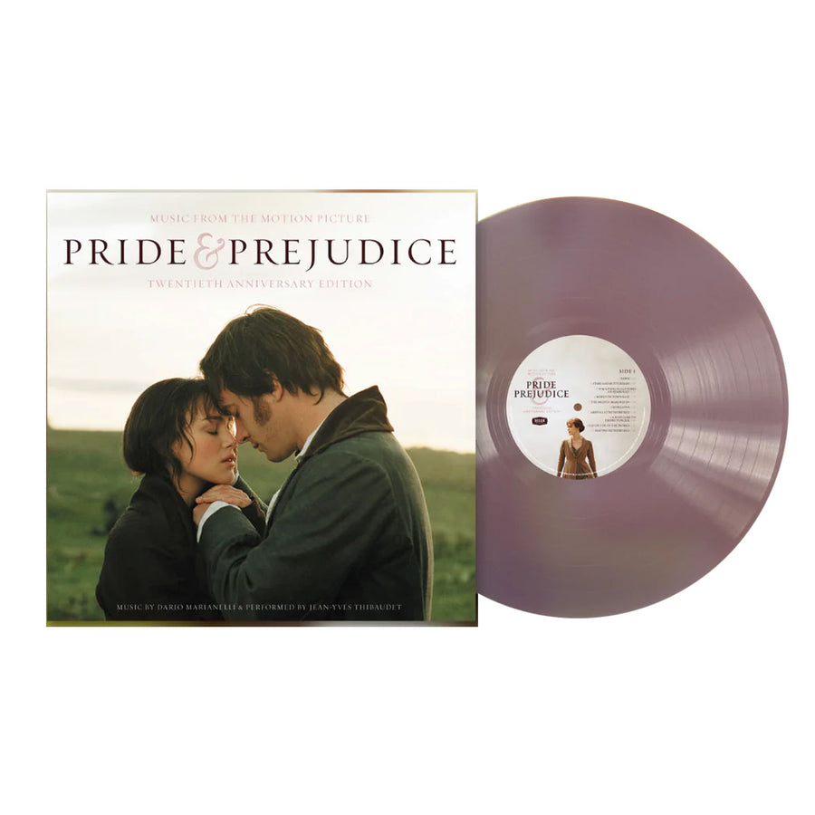 Pride & Prejudice Soundtrack Deluxe Exclusive Transparent Mauve Vinyl LP w/ Booklet
