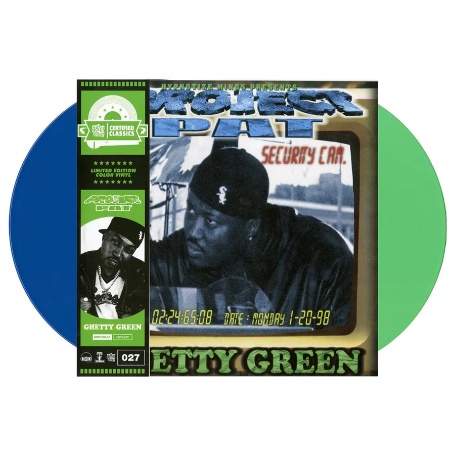 Project Pat - Ghetty Green Exclusive Aqua Blue/Mint Green Color Vinyl 2x LP