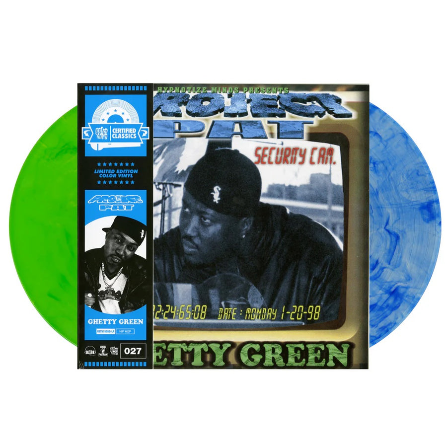 Project Pat - Ghetty Green Exclusive Sapphire Smoke/Ghetty Green Color Vinyl 2x LP