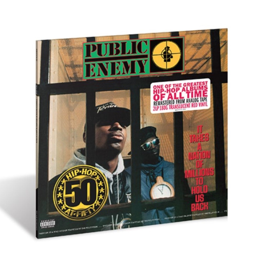 Public Enemy - It Takes A Nation of Millions To Hold Us Back Exclusive Limited Red Color Vinyl 2x LP