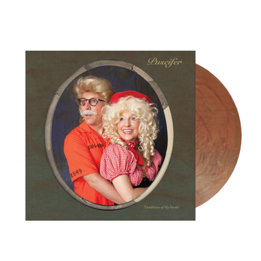 Puscifer - Conditions of My Parole Exclusive Limited Cloudy Bronze Swirl Color Vinyl 2x LP