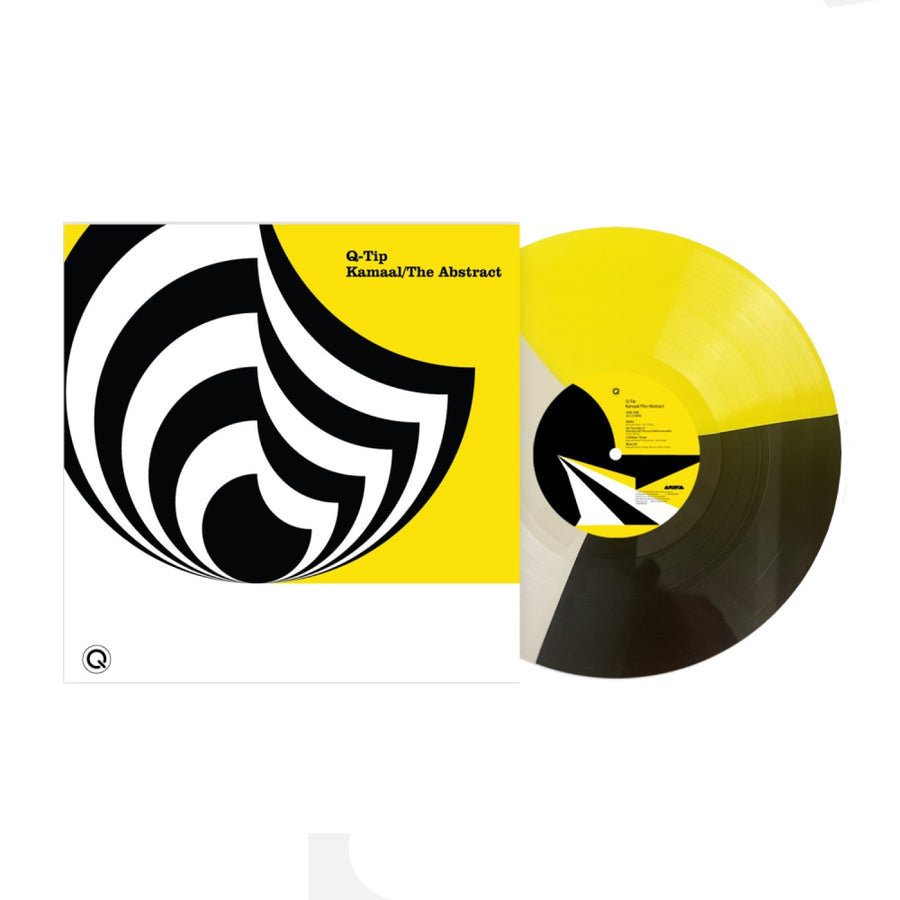 Q-TIP - Kamaal The Abstract Exclusive VMP Club Edition Hip-Hop LP Black/White & Yellow Segment Colored Vinyl ROTM