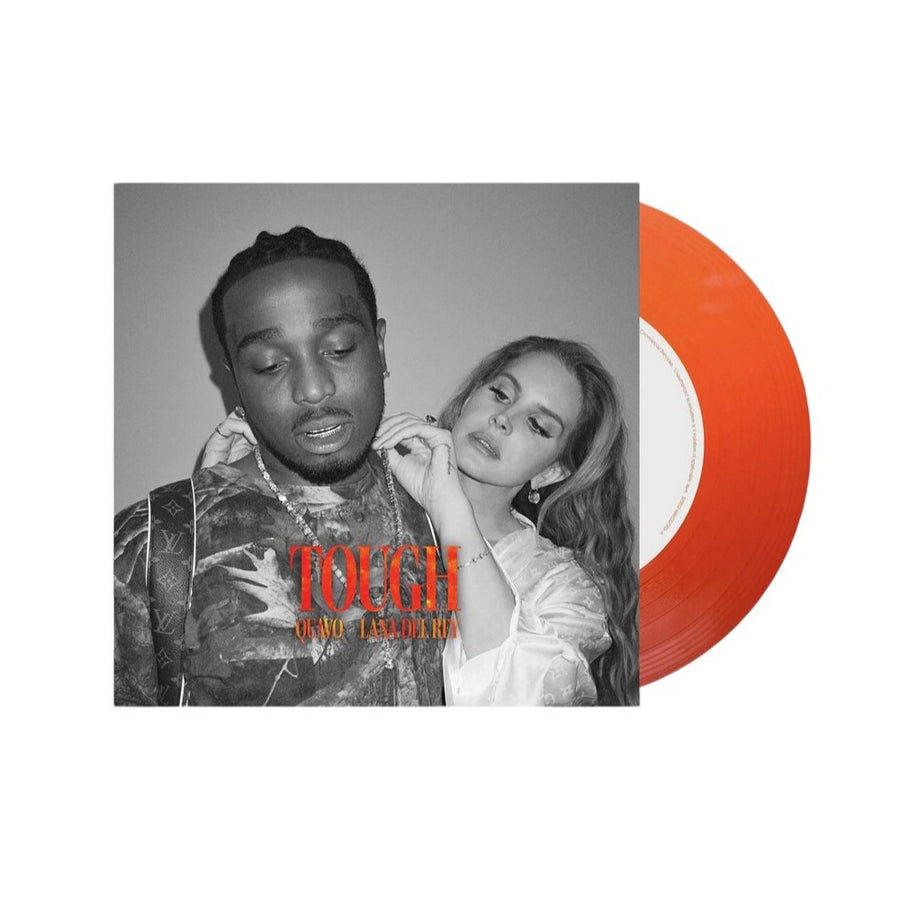 Quavo X Lana Del Rey – Tough Exclusive Limited Coral Color 7” Vinyl LP