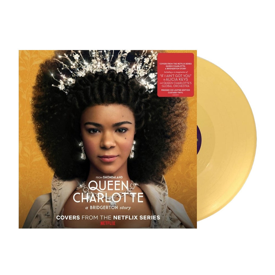 Queen Charlotte - A Bridgerton Story (Covers From The Netflix Series) Exclusive Custard Color Vinyl LP Limited Edition #2500 Copies