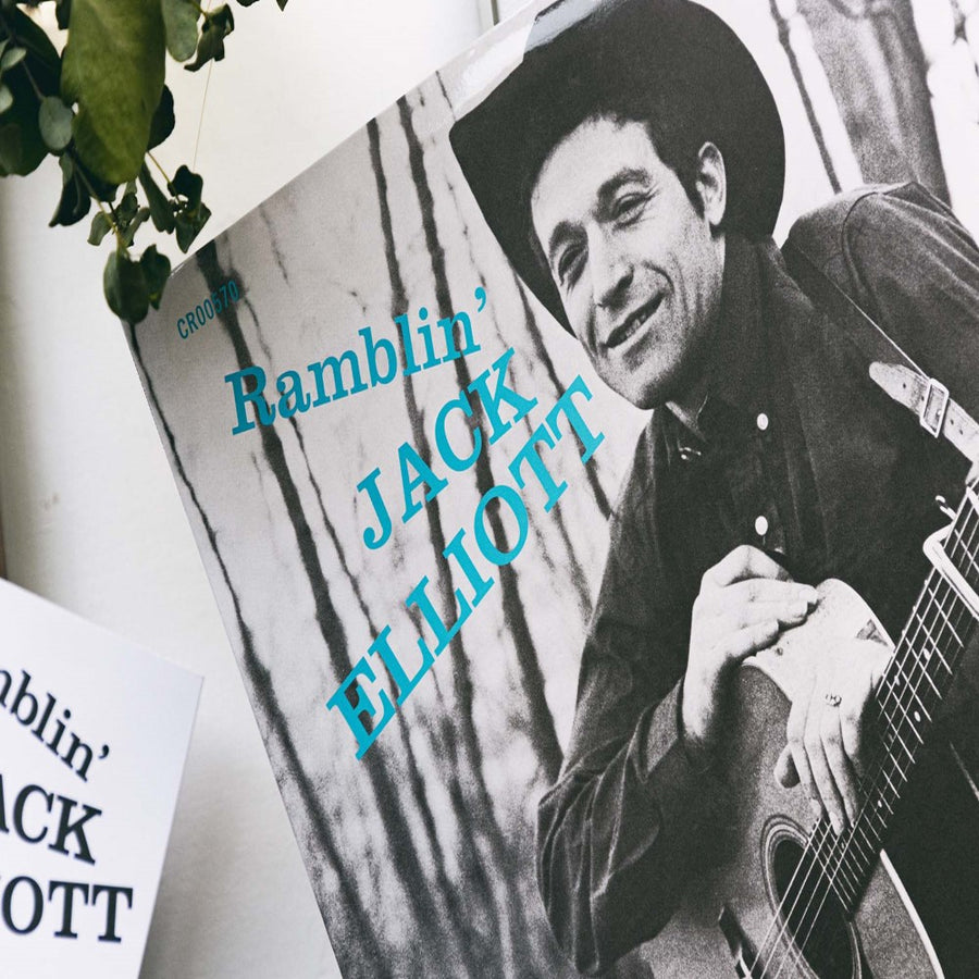 Ramblin' Jack Elliott Exclusive VMP Club Edition Country Baby Blue Colored Vinyl ROTM